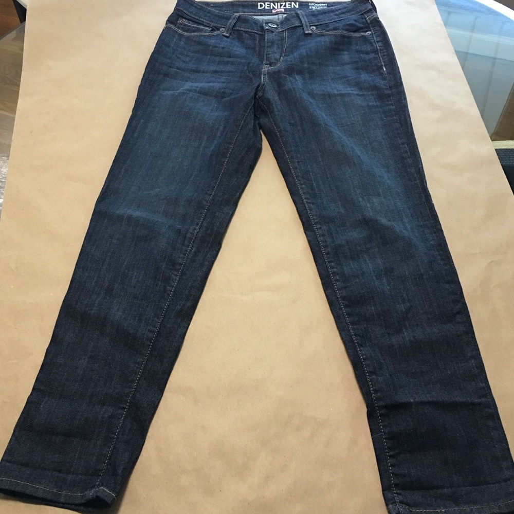 Levi's Denizen Modern Straight Crop Jeans